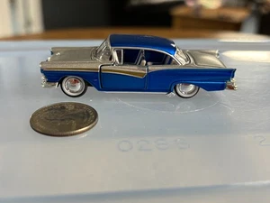 M2 Machines Blue & Silver 1957 Ford Fairlane - Picture 1 of 9