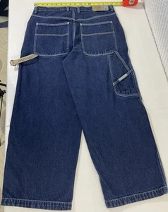 Phys. Sci Carpenter Jeans 34x30 Workwear Utility Denim Y2K Streetwear - Picture 1 of 12