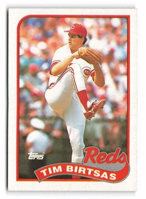 1989 Topps #103 Tim Birtsas Cincinnati Reds - Image 1 of 2