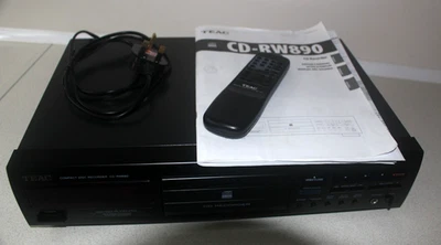 Teac CD-RW890 , CD Player/Recorder/ReWriter .Works Well . - Image 1 of 4