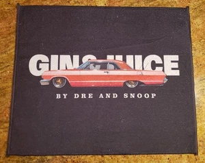 Gin & Juice By Dre And Snoop Asciugamano per Cani 18" x 15" Asciugamano da Rally, Asciugamano da Golf - Foto 1 di 4