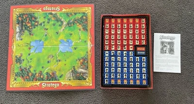 Stratego Board Game 1999 Milton Bradley Complete Hasbro Strategy Battlefield - Image 1 of 4