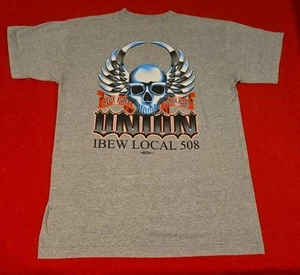 Brotherhood Electrical Workers Union 508 Savanah Georgia Shirt Union Made USA L - Picture 1 of 16