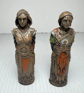 God of War Ragnarok Jotnar Collector's Edition 2" Vanir Twins Schnitzereien Set - Bild 1 von 5