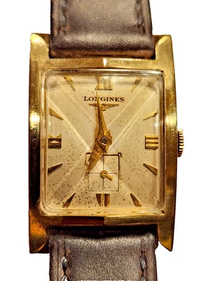Tanque Longines Art Deco Cal 9LT 17 joyas relleno de oro 10K - vintage Foto 1 de 4