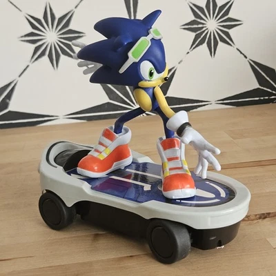 Sonic The Hedgehog Skateboarding 7" Free Riders R/C Toy *No Remote* 2021 SEGA  - Image 1 of 4