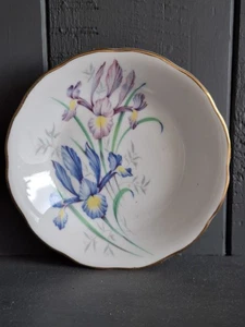 Royal Grafton Iris Trinket Dish Ring Tidy Fine Bone China England - Picture 1 of 12