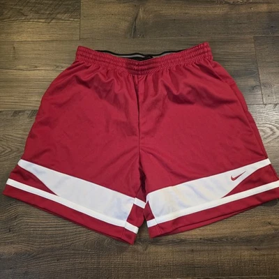 NIKE NIÑOS PANTALONES CORTOS DE ENTRENAMIENTO Rojo Blanco Vintage TALLA EXTRA GRANDE Niños Y2K Foto 1 de 4