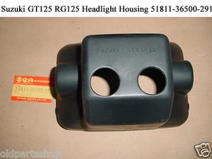 Suzuki GT125 ZR50 Headlight Case NOS RG125 Gamma Head Lamp Housing 51811-36500 - Picture 1 of 1