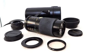 Canon EOS DIGITAL fit 80 200mm 400mm ZOOM lens for 400D 600D 1200D 7D 2000D + - Picture 1 of 11