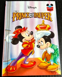 Prince and the Pauper Walt Disney Kids Book Vtg 1993 Wonderful World of Reading - Picture 1 of 3
