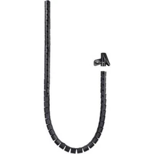 Tube universel de gestion des câbles flexibles 25 mm x 2 m, couleur Noir - Afbeelding 1 van 5