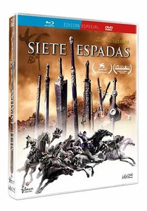 SIETE ESPADAS (Seven Swords) COMBO BLURAY-DVD NUEVO SIN ABRIR - Imagen 1 de 2
