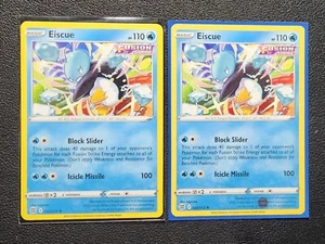 2x Tarjeta Pokémon Eiscue 044/172 Brilliant Stars rara casi nueva - Imagen 1 de 1