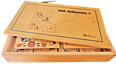 Vintage ROLF Education - What's Missing? (wat onbreekt?) Made in Holland - Image 1 of 4