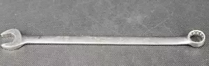 Snap On SOEXL18 Chrome 9/16" LONG Combination Wrench 10"L 12pt USA - Picture 1 of 9