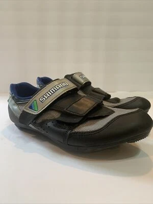 Велосипедные/велосипедные туфли Shimano с 2 болтами Wmn размер 39,5 ЕС/США черные/синие - Изображение 1 из 4