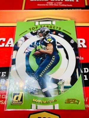 2017 DONRUSS TOP TARGETS DOUG BALDWIN SEATTLE SEAHAWKS #7 V296 - Image 1 of 2