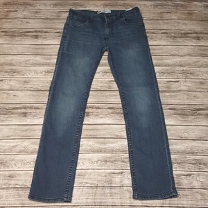 Levi Strauss Size 16 Reg  28W Boys Jeans 511 Slim Mid Rise Blue Denim - Picture 1 of 10