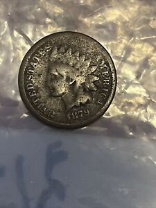1879 Indian head Cent VG old antique collectors choice