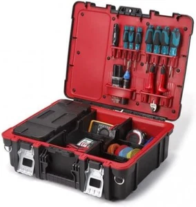 TECHNICIAN CASE Werkzeugkoffer, schwarz, 48 x 38 x 17,5 cm - Bild 1 von 4