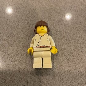 Lego Anakin Skywalker Vintage Minifigure Star Wars Episode 1 Yellow 7141 SW007