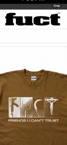 fuct Made in USA 🇺🇸 Word Weapon friends u cant trust SSDD Supreme - Picture 1 of 17
