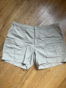 Pantalones cortos cargo The North Face Meridian Trail para mujer talla XL beige tostado senderismo - Imagen 1 de 8