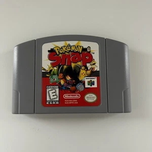 Pokemon Snap N64 Nintendo 64 Authentic Tested Great Condition Retro Game - Picture 1 of 24