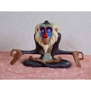 DISNEY Lion King Rafiki Figurine Meditating Pose Decorative Statue - Picture 1 of 9