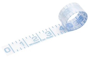 Regla adhesiva transparente para peces VAXATO - Cinta métrica de pesca de 40 pulgadas -... - Imagen 1 de 4