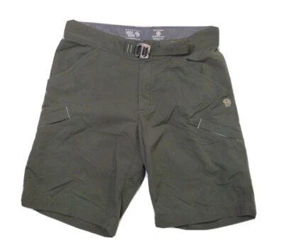 Mountain Hardware 1488711 PORTINO Mens Sz 30 Forest Green Nylon Hiking Shorts - Image 1 of 4