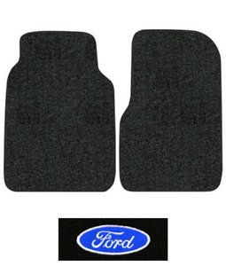 1980-1987 Ford F-350 Floor Mats - 2pc - Cutpile | Fits: Extended Cab