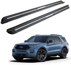 2Pcs Side Step Pedal Running Board Nerf Bar für Ford Explorer 2020 2021 2022 - Bild 1 von 9