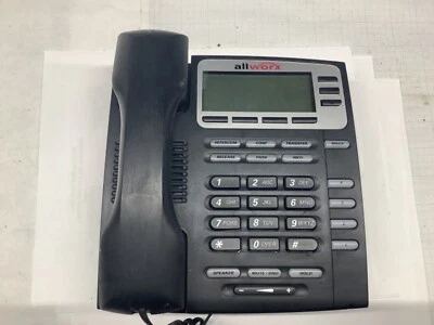 Allworx 9204 4 Button Display VOIP wall mount phone and handset only - Image 1 of 2