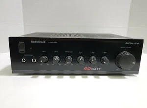RadioShack MPA-50 40W PA Amplifier - Picture 1 of 6