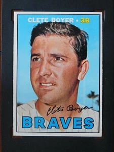 Tarjeta de béisbol Topps #328 1967 Clete Boyer (casi nueva) - Imagen 1 de 2
