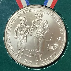 1996-D Atlanta Paralympics – Blind Runner, Uncirculated - Picture 1 of 3