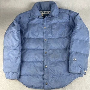 Vintage Gerry Men’s Blue Puffer Down Jacket Size L - Picture 1 of 13