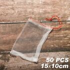 Fruit Net Bags with Drawstring for Plant Protection Reusable Nylon Material