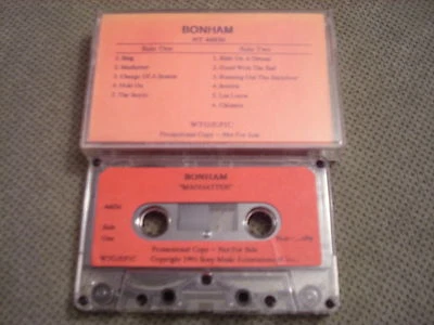 RARE ADV PROMO jason Bonham CASSETTE TAPE Mad Hatter led zeppelin Black Country  - Image 1 of 2