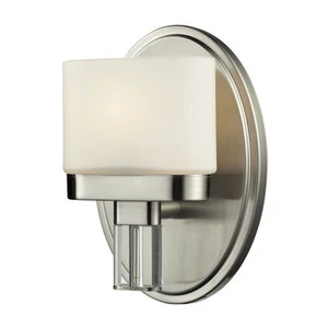 Elk Lighting Tassoni "Contemporary Style" Vanity Light - Satin Nickel 84090/1 - Picture 1 of 1