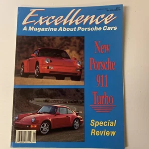 Excellence Magazine The Magazine About Porsche Feb 1991 Excellent P6 - Bild 1 von 2
