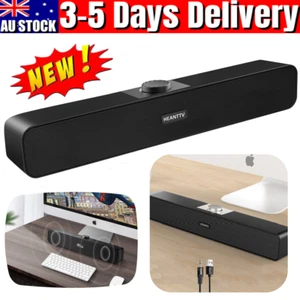 NEW Wired Bluetooth 5.0 Sound Bar Soundbar Speaker Home TV Computers Theater AUS - Picture 1 of 9
