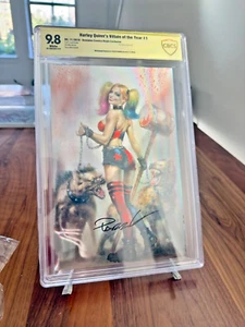 Harley Quinn’s Villain Of The Year 1 CBCS 9.8 Parrillo Variant-SS Lucio Parrillo - Picture 1 of 5