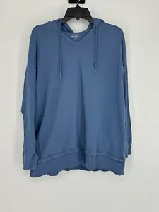 Felpa con cappuccio pullover blu Athleta Sundown Alliance felpa donna taglia large - Foto 1 di 11