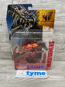 Transformers Age Of Extinction Scorn Deluxe Figure Hasbro Coming Off Card DMG - Picture 1 of 4