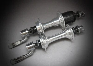 Shimano Dura Ace HB 7400 FH 7401 Hub Set  / 36 H / 6 Sp UG Uniglide late 1980s 7 - Picture 1 of 16