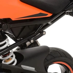 R&G Rear Foot Rest Blanking Plate Black (Left Hand Side) KTM RC 125 2022 - 2024 - Picture 1 of 1