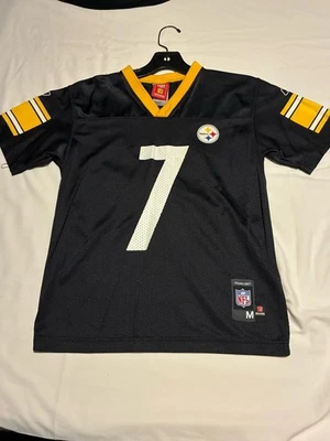 NFL Players Inc. Ben Roethlisberger Pittsburgh Steelers Jersey Talla Mediana Juvenil Foto 1 de 3